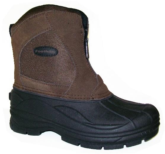 Foothills Men's Leather Top Insulated Pac Boot